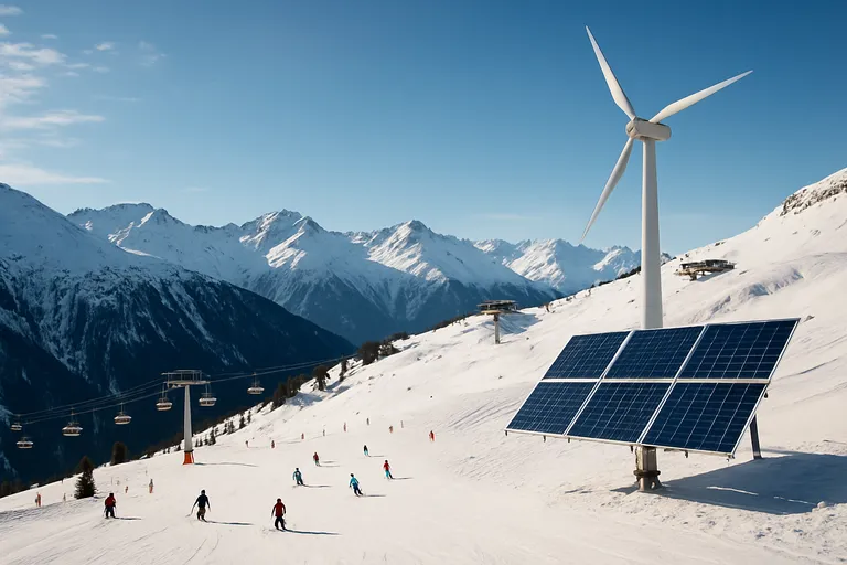 Duurzaamheid in skigebieden